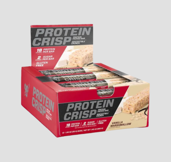 CAJA PROTEIN CRISP BSN X12 UNIDADES